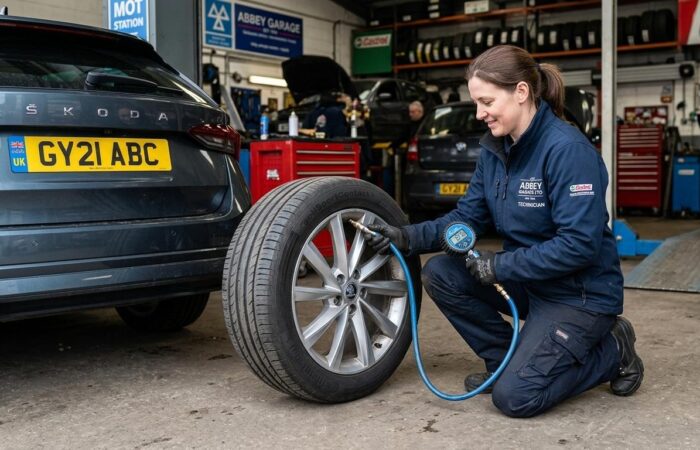 Tyre Pressure Checking And Fitting Services in UK