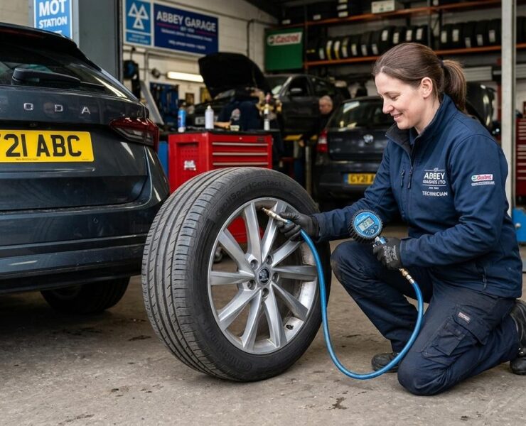Tyre Pressure Checking And Fitting Services in UK