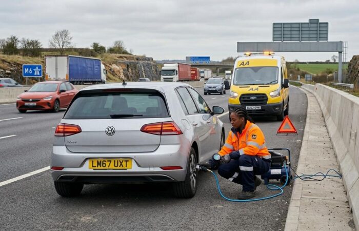 Tyre Pressure Check in UK