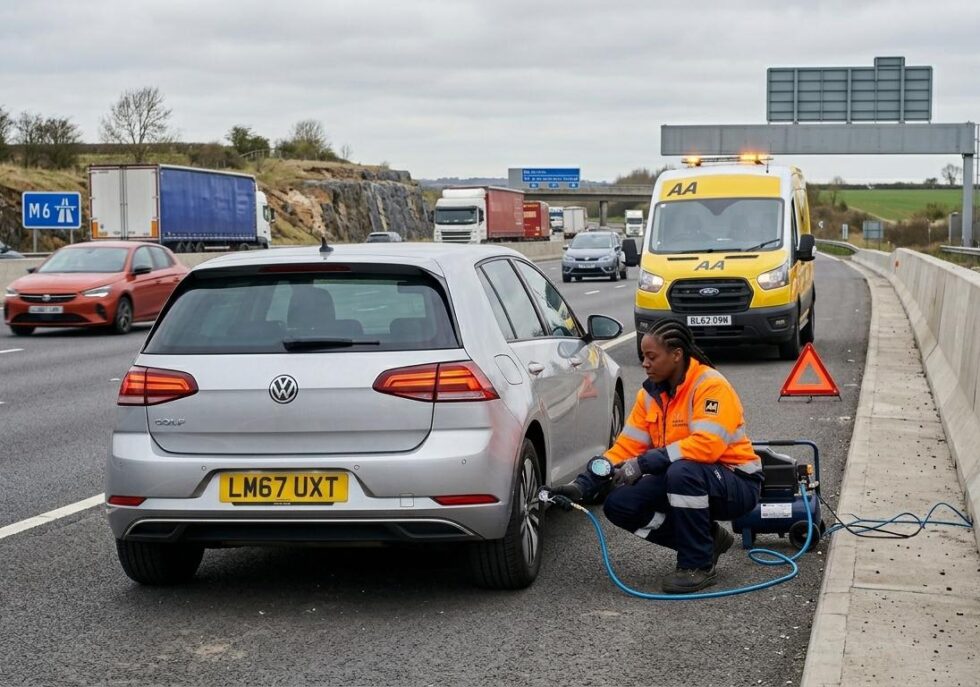 Tyre Pressure Check in UK